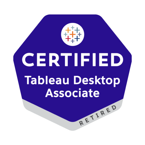 Tableau Certificate